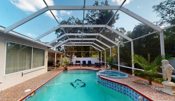 Palm Coast house with a pool for sale
